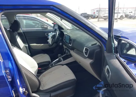 2021 Hyundai Venue Sel from USA, damaged, VIN KMHRC8A3XMU108528